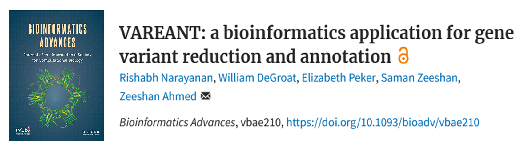 VAREANT: a bioinformatics application for gene variant reduction and annotation
